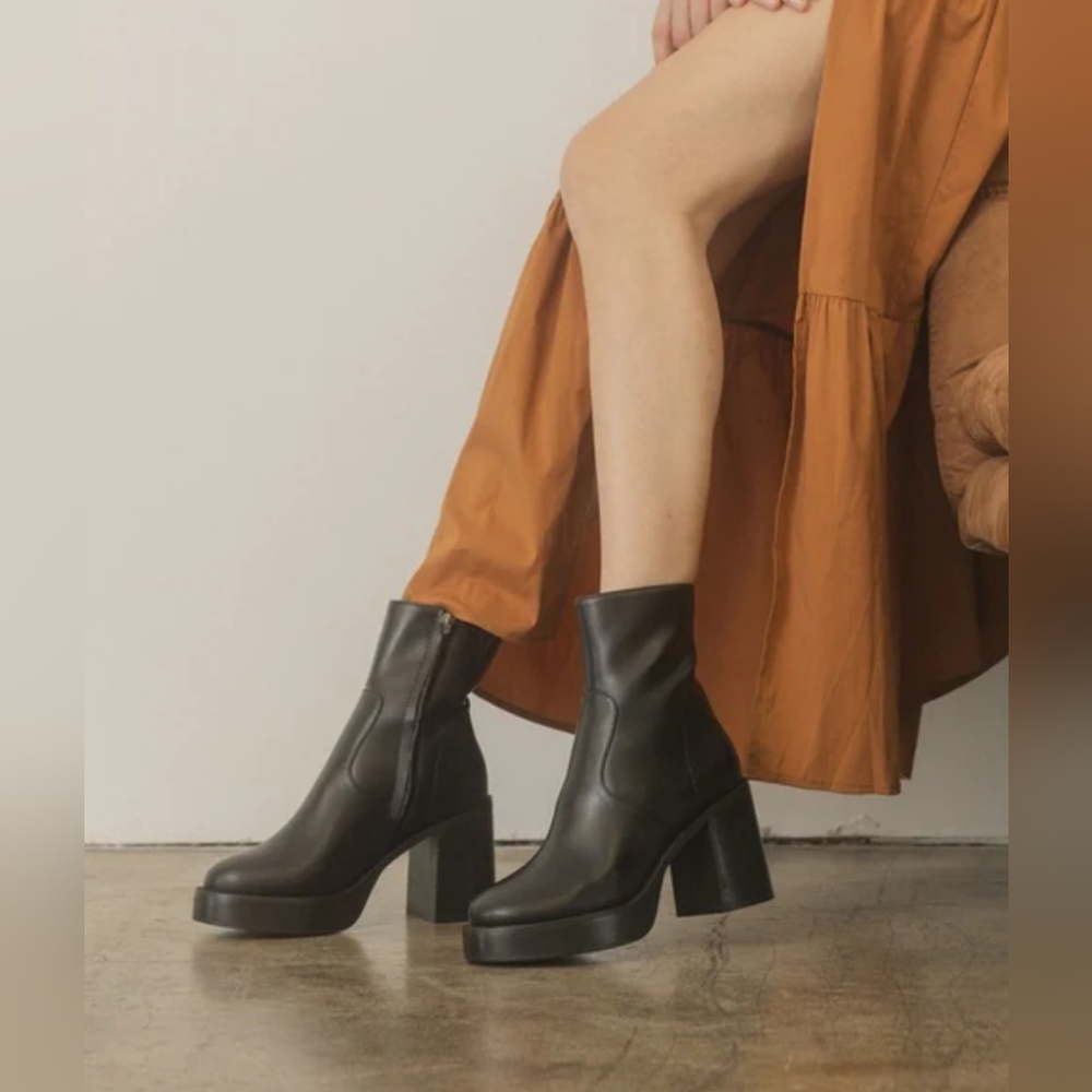 OASIS SOCIETY CALIFORNIA WOMENS BOOTS BLACK SIZE 9